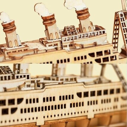 Wooden 3D puzzle - Cruise Ship 3 Wooden 3D puzzle - Cruise Ship 3