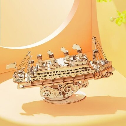 Wooden 3D puzzle - Cruise Ship 1 Wooden 3D puzzle - Cruise Ship 1