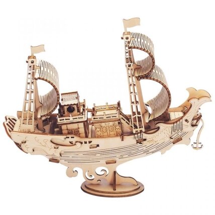 Wooden 3D puzzle - Japanese Diplomat Ship Wooden 3D puzzle - Japanese Diplomat Ship