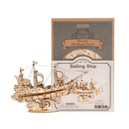Wooden 3D puzzle - Sailling Ship 1 Wooden 3D puzzle - Sailling Ship 1