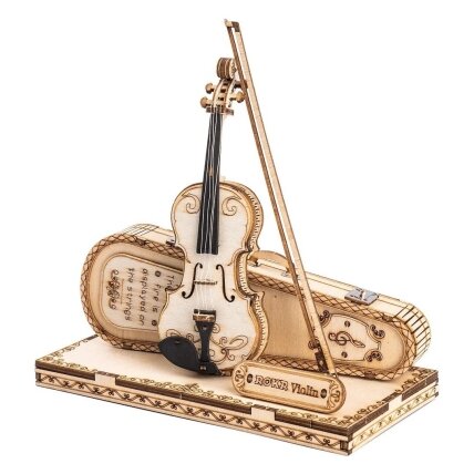 Wooden 3D puzzle - Violin Wooden 3D puzzle - Violin