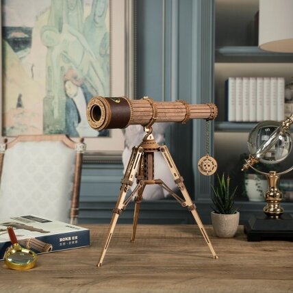 Wooden 3D puzzle - Monocular Telescope 1 Wooden 3D puzzle - Monocular Telescope 1