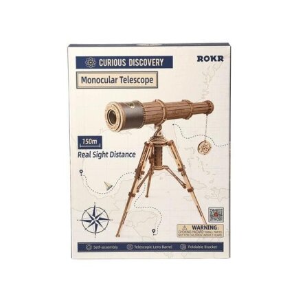 Wooden 3D puzzle - Monocular Telescope 2 Wooden 3D puzzle - Monocular Telescope 2