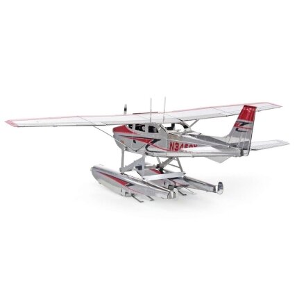 Metal 3D puzzle - Cessna 182 floatplane 1 Metal 3D puzzle - Cessna 182 floatplane 1