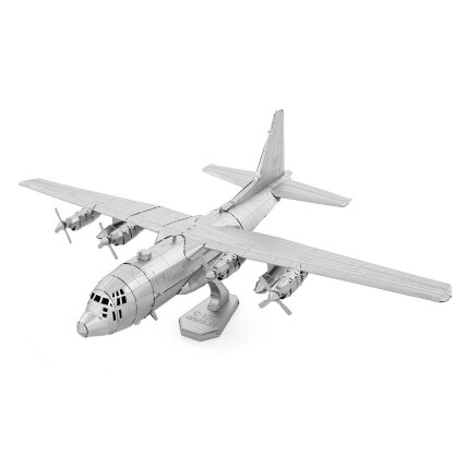 Metal 3D puzzle - Lockheed Martin C-130 Hercules