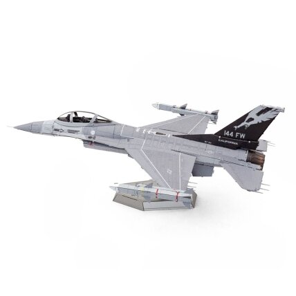 Metal 3D puzzle - Lockheed Martin F-16 Fighting Falcon 1 Metal 3D puzzle - Lockheed Martin F-16 Fighting Falcon 1