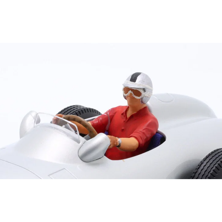 Mercedes-Benz W196 Plain Body Edition F1 (with driver figure), 1955 - 1:18 WERK83 1 Mercedes-Benz W196 Plain Body Edition F1 (with driver figure), 1955 - 1:18 WERK83 1