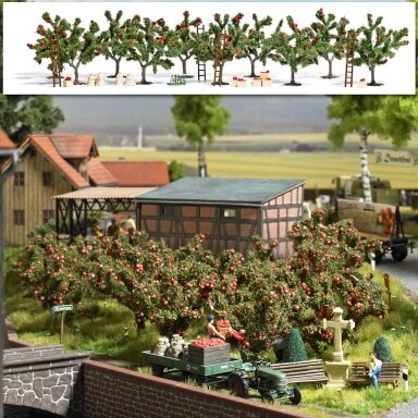 Action Set - Harvesting apples