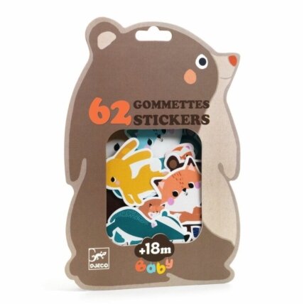 Stickers for little ones - Forest Animals Stickers for little ones - Forest Animals