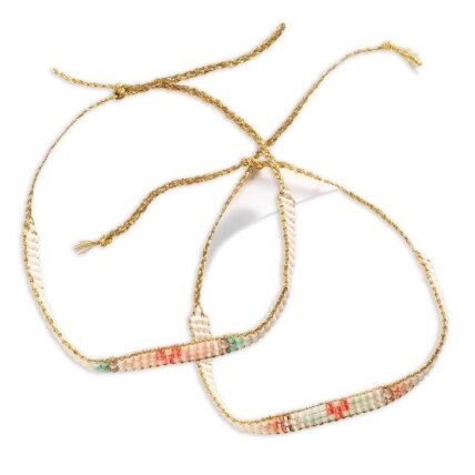 You&Me bracelets - Miyuki and Hearts 1 You&Me bracelets - Miyuki and Hearts 1