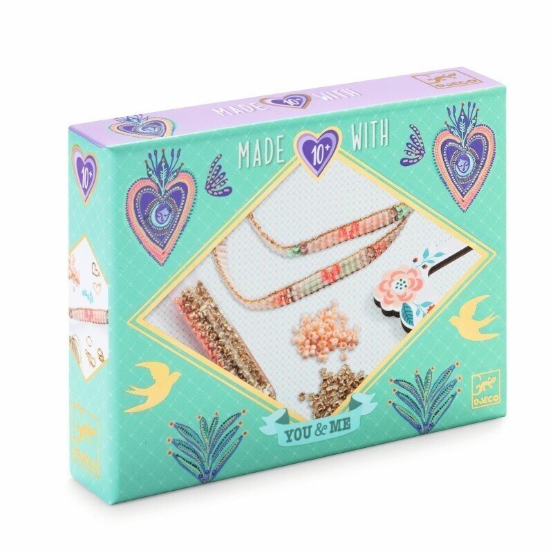 You&Me bracelets - Miyuki and Hearts You&Me bracelets - Miyuki and Hearts