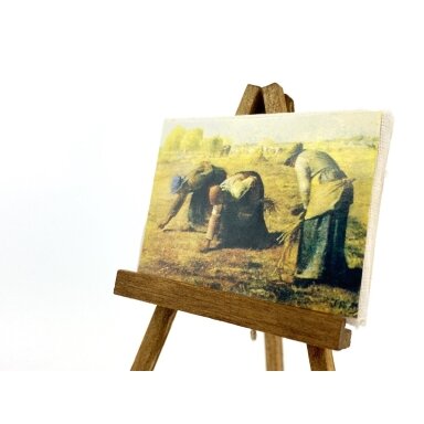 Easel with canvas