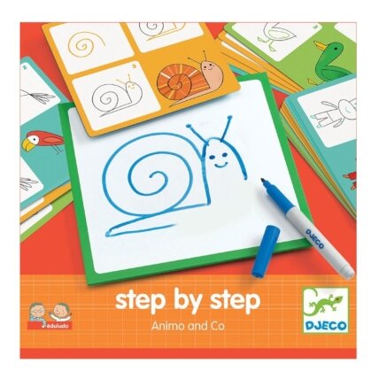 Step by step colouring - Animo and Co Step by step colouring - Animo and Co