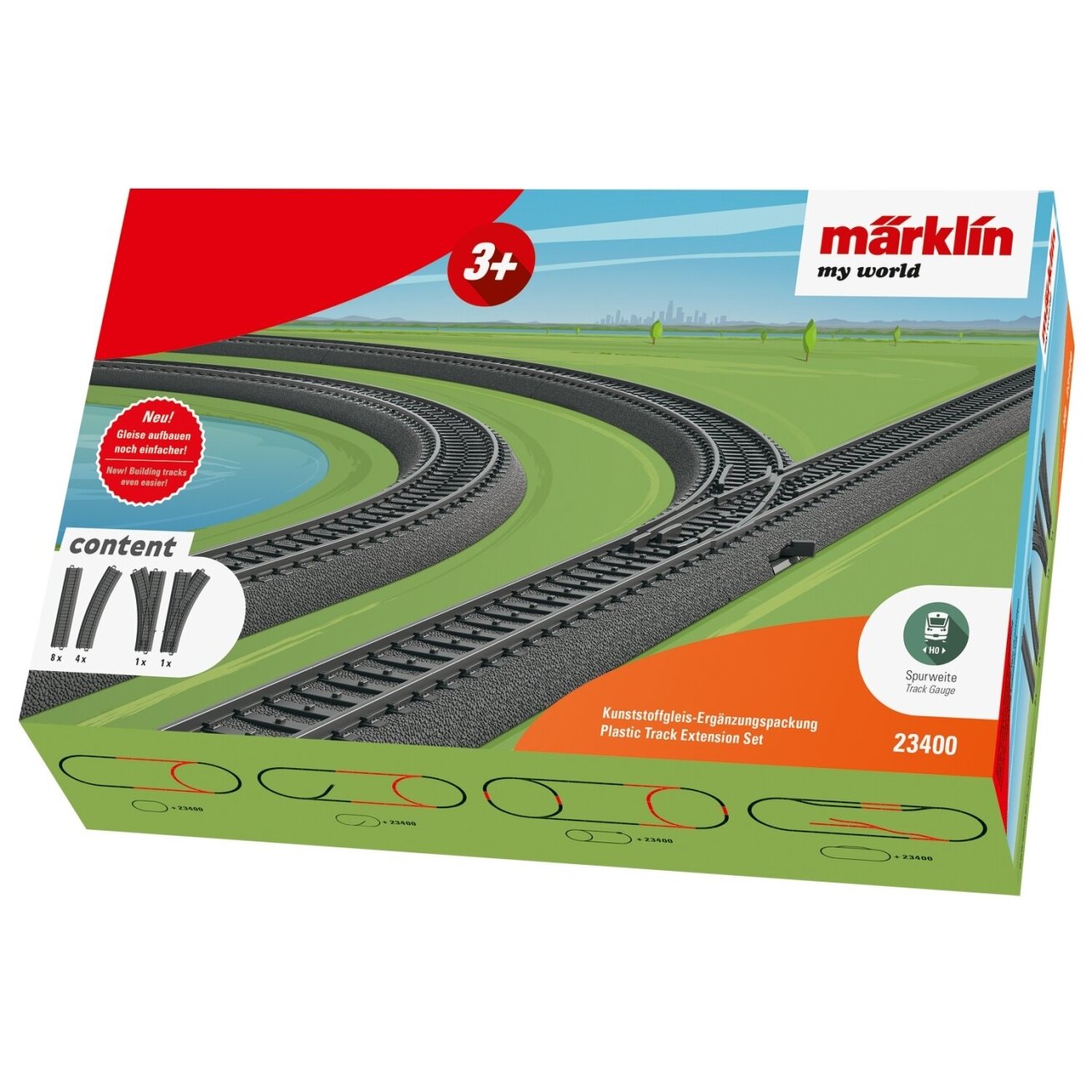 Märklin My World - Plastic Track Extension Märklin My World - Plastic Track Extension