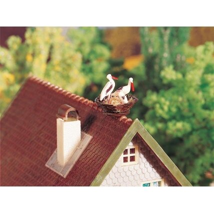 Faller House with stork’s nest 3 Faller House with stork’s nest 3