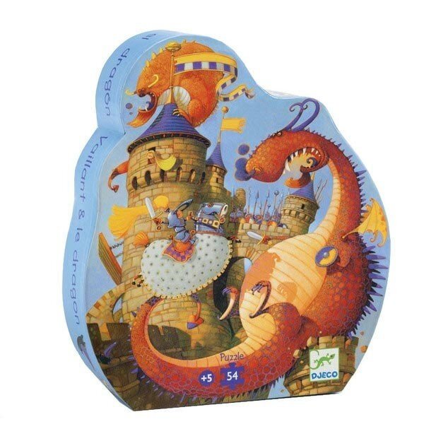Djeco silhouette puzzle - Vaillant and the Dragons, 54 pcs. Djeco silhouette puzzle - Vaillant and the Dragons, 54 pcs.