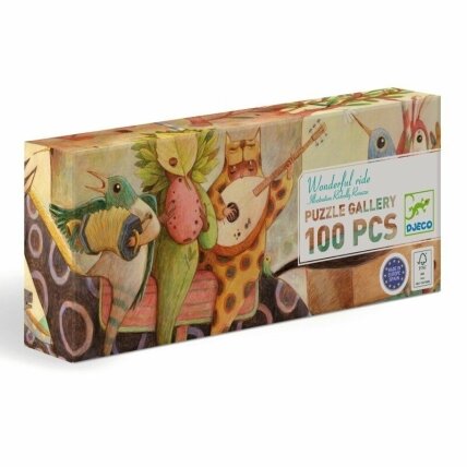 Djeco puzzle - Wonderful ride, 100 pcs. Djeco puzzle - Wonderful ride, 100 pcs.