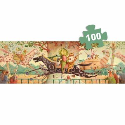 Djeco puzzle - Wonderful ride, 100 pcs. 1 Djeco puzzle - Wonderful ride, 100 pcs. 1