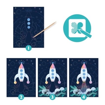 Scratch cards - Cosmic Mission 2 Scratch cards - Cosmic Mission 2