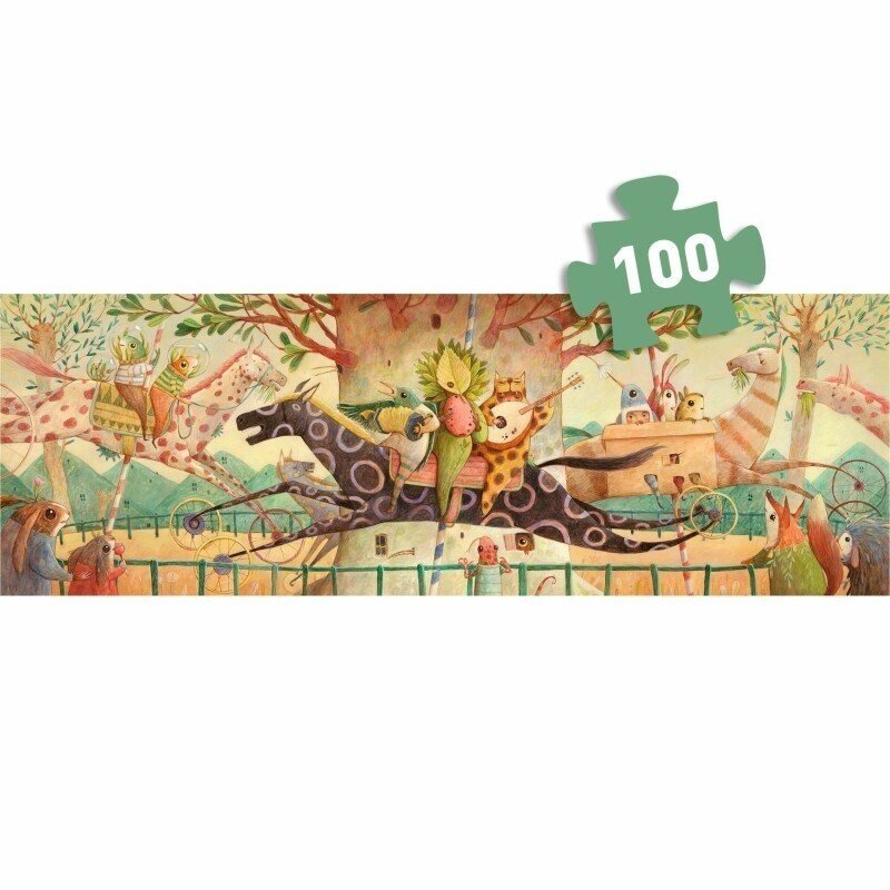 Djeco puzzle - Wonderful ride, 100 pcs. 1 Djeco puzzle - Wonderful ride, 100 pcs. 1