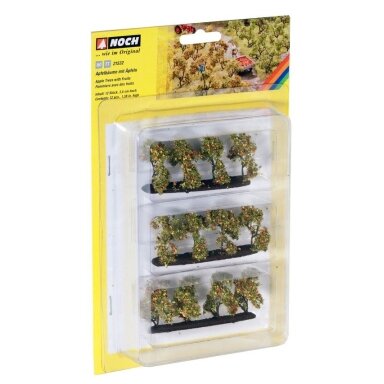Plantation trees with apples, 12 pcs.
