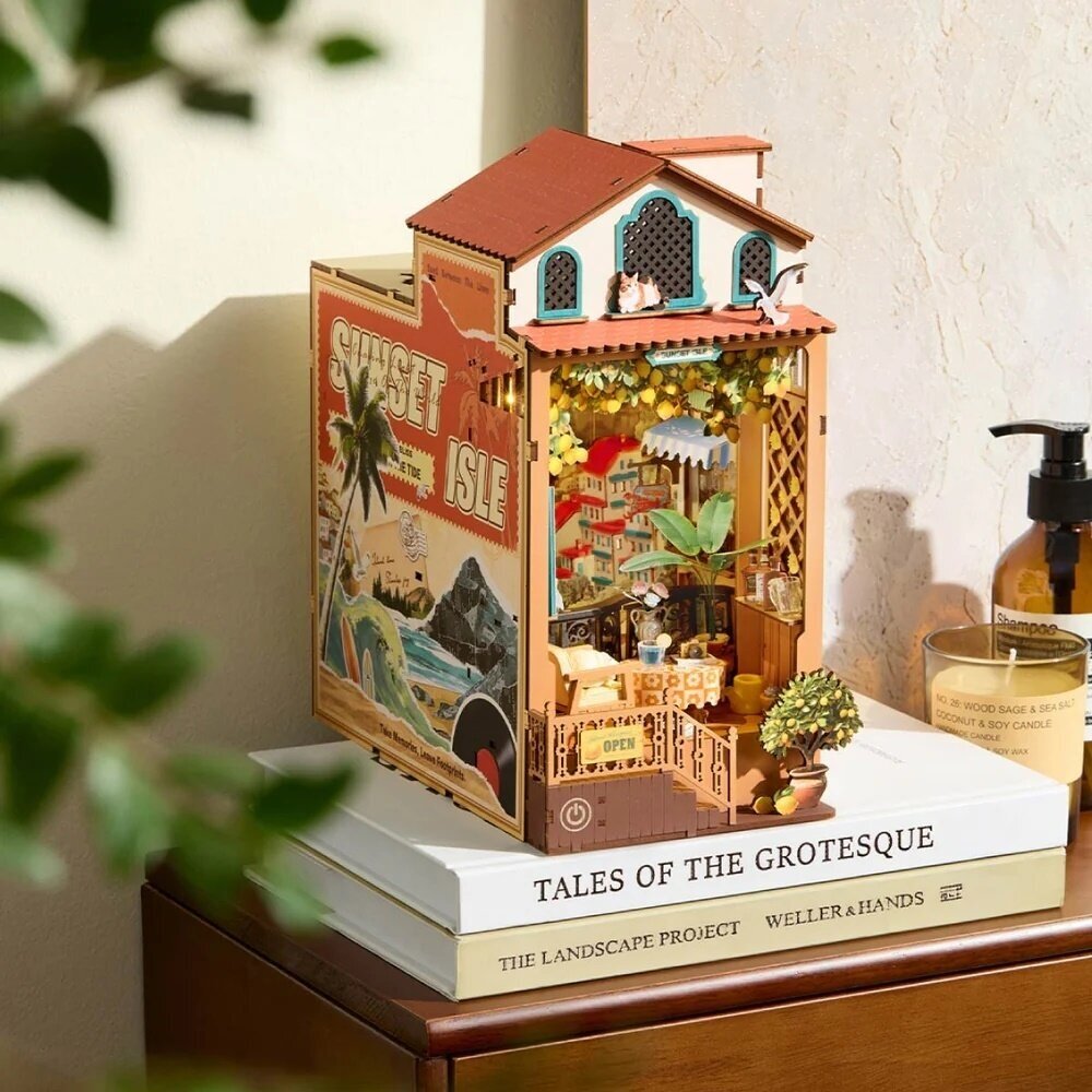 DIY Book Nook - Sunset Isle 2 DIY Book Nook - Sunset Isle 2
