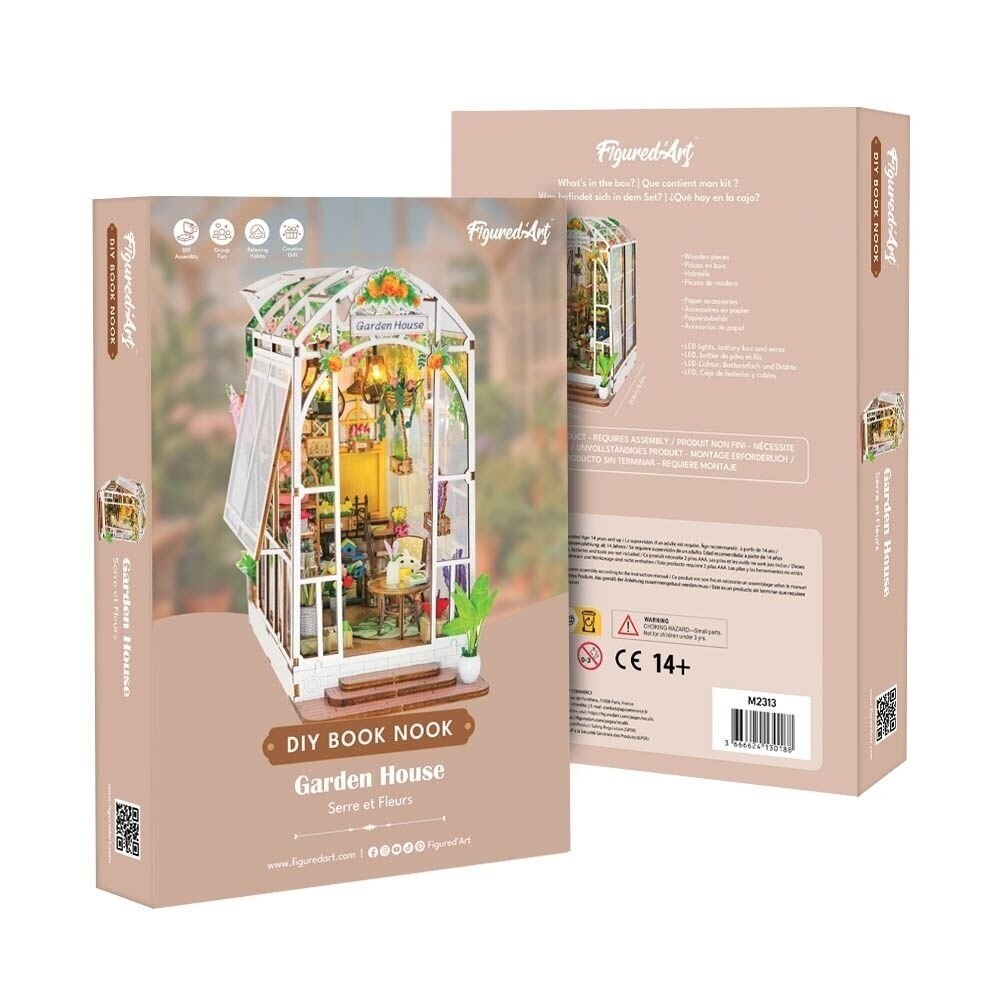 DIY Book Nook - Garden House 2 DIY Book Nook - Garden House 2