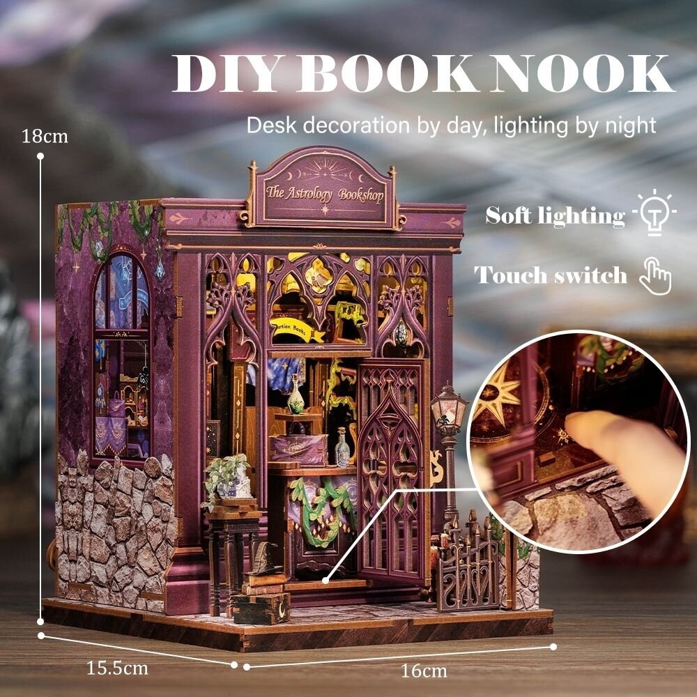 DIY Book Nook - Astorolgy Bookstore 3 DIY Book Nook - Astorolgy Bookstore 3