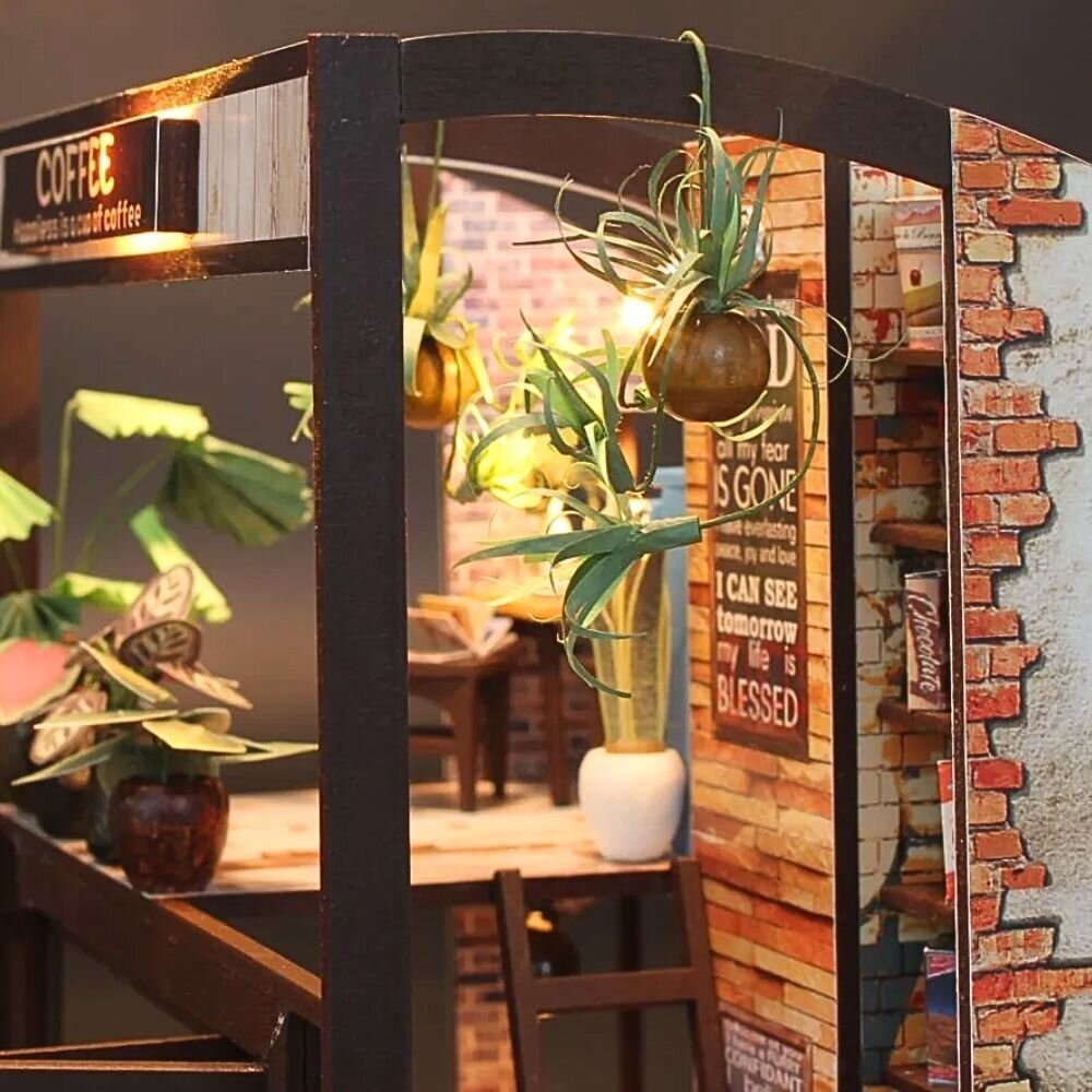 DIY miniature house - Two-Storey Café 6 DIY miniature house - Two-Storey Café 6
