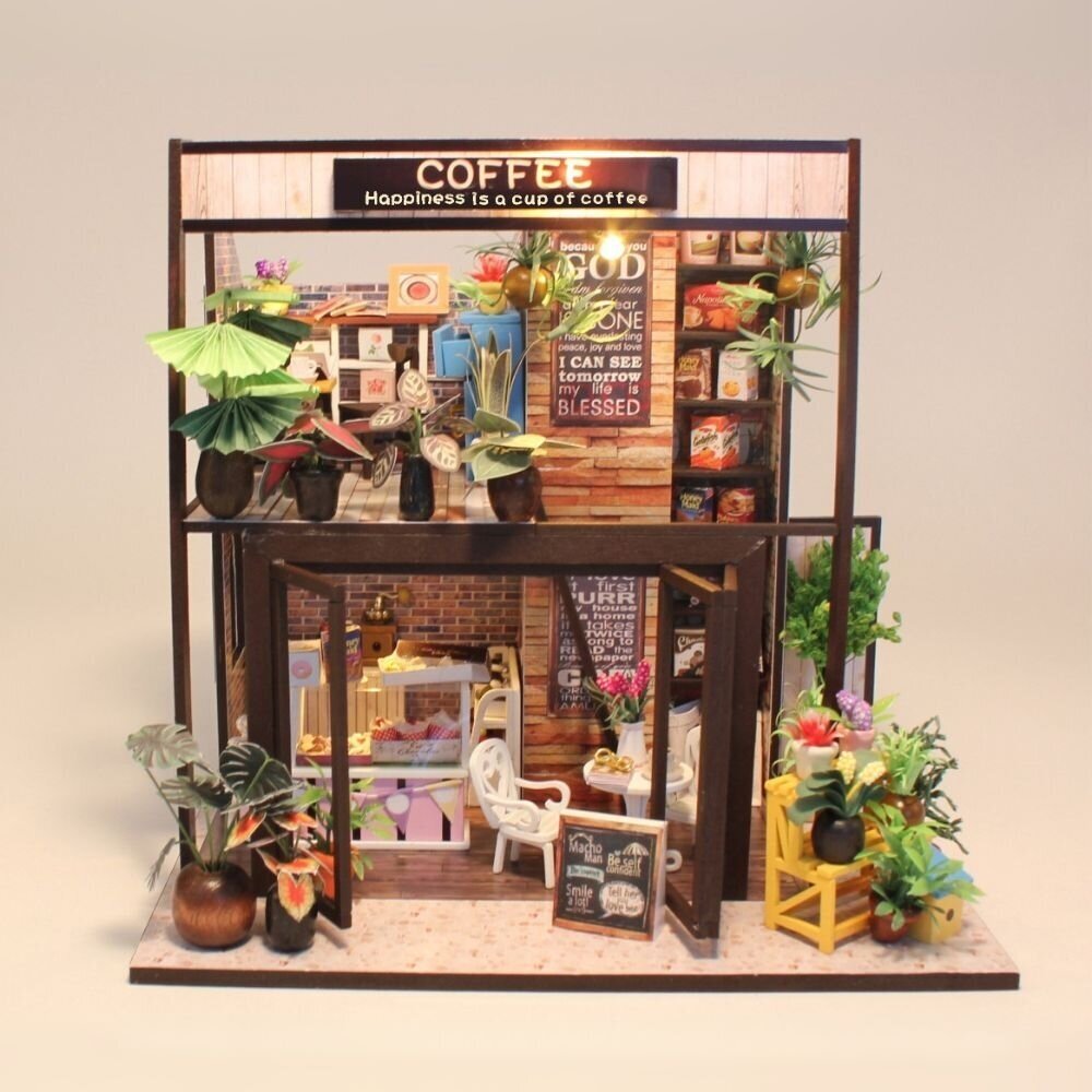 DIY miniature house - Two-Storey Café 3 DIY miniature house - Two-Storey Café 3