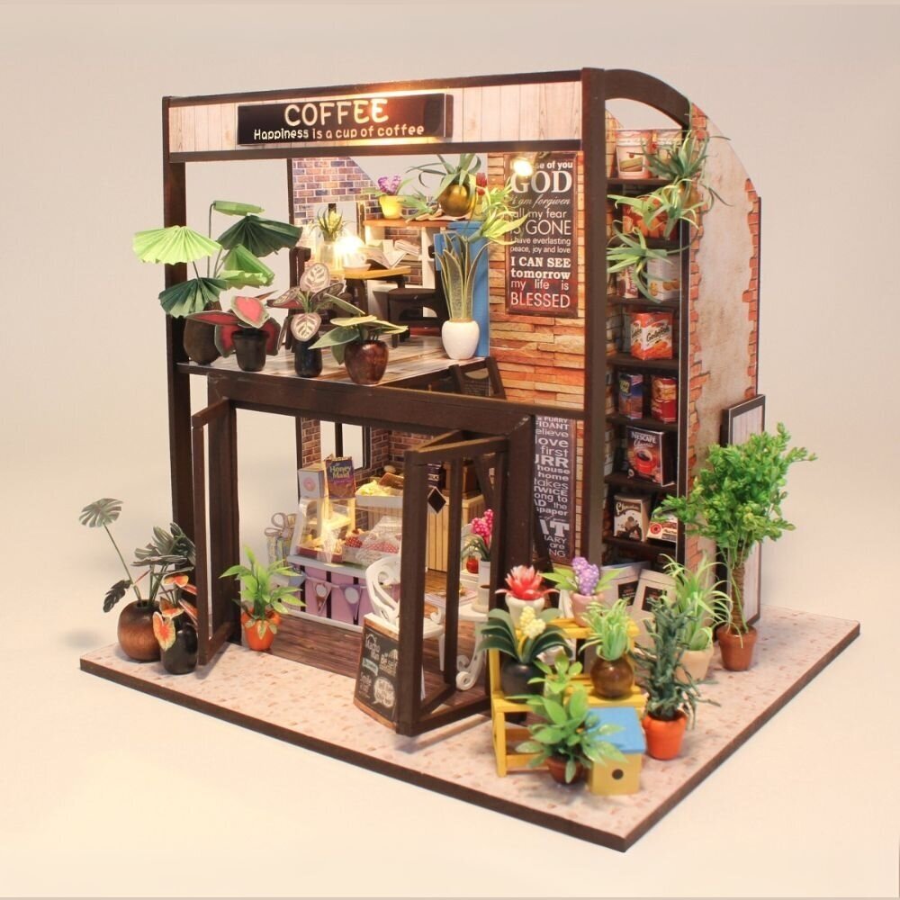 DIY miniature house - Two-Storey Café DIY miniature house - Two-Storey Café