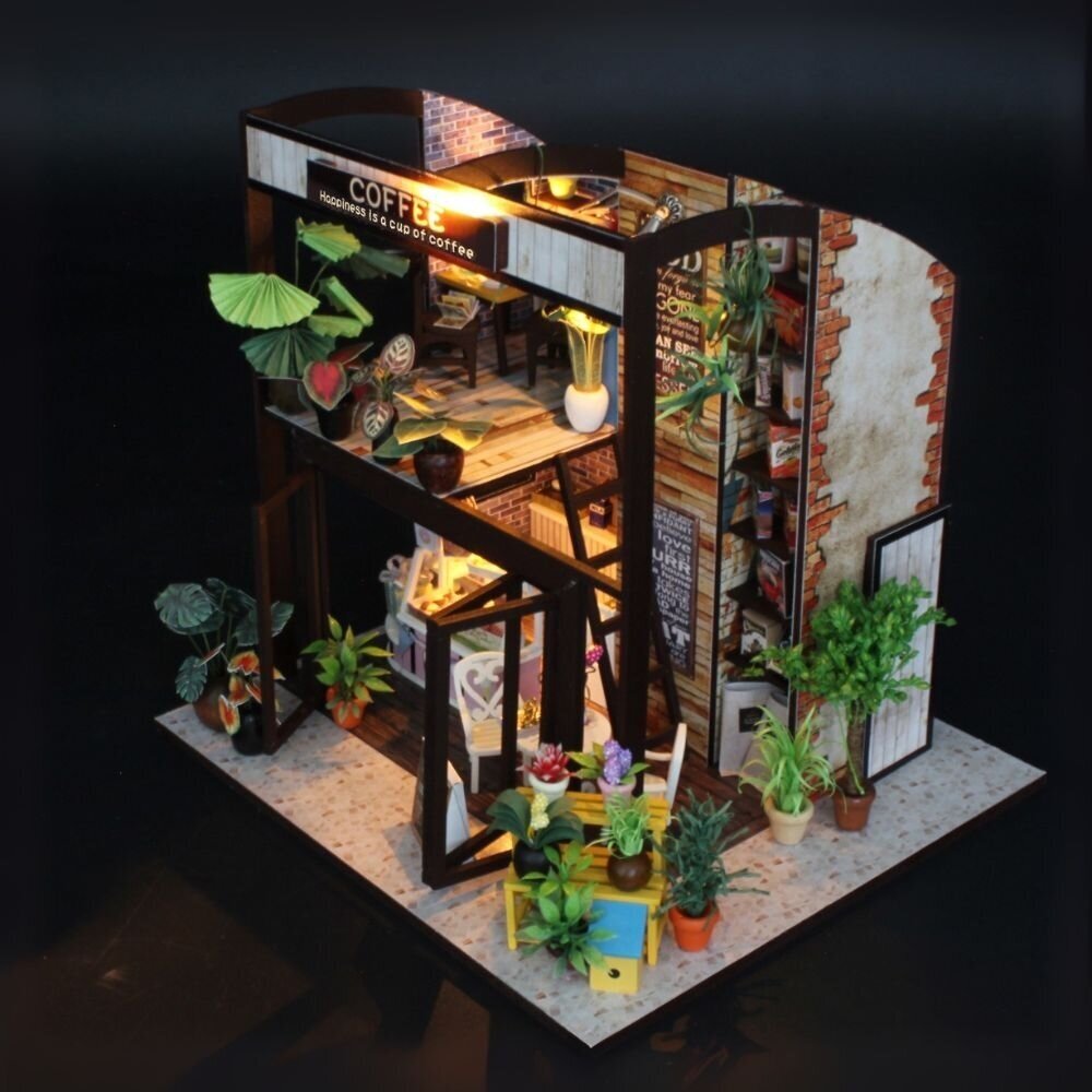 DIY miniature house - Two-Storey Café 4 DIY miniature house - Two-Storey Café 4