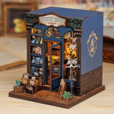 DIY Book Nook - Travel Bookstore DIY Book Nook - Travel Bookstore