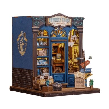 DIY Book Nook - Travel Bookstore DIY Book Nook - Travel Bookstore