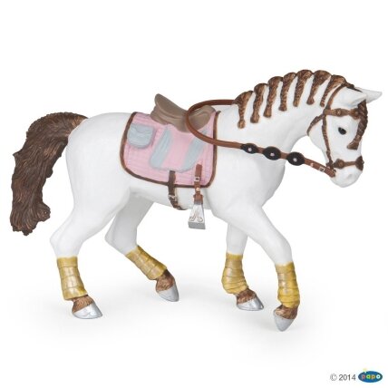 Braided mane horse Braided mane horse