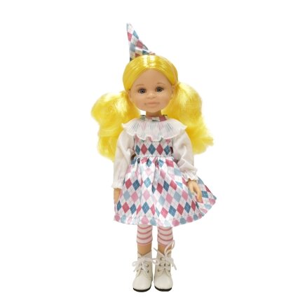 Paola Reina doll Cleo Harlequin, 32 cm Paola Reina doll Cleo Harlequin, 32 cm
