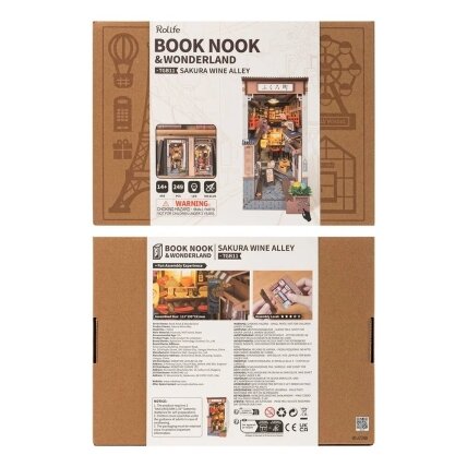DIY Book Nook - Sakura Alley 6 DIY Book Nook - Sakura Alley 6