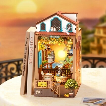 Pasidaryk pats rinkinys - Book Nook Saulėlydis