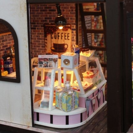 DIY miniature house - Two-Storey Café 7 DIY miniature house - Two-Storey Café 7