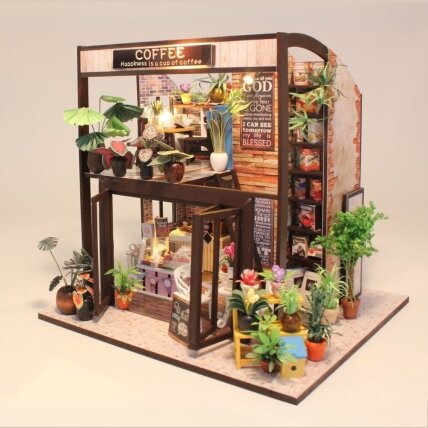 DIY miniature house - Two-Storey Café DIY miniature house - Two-Storey Café