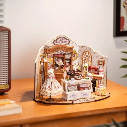DIY miniature house - Elsa's Tailoring 1 DIY miniature house - Elsa's Tailoring 1