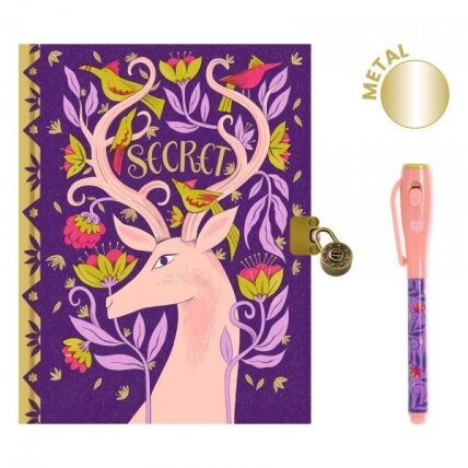 Djeco secret notebook with magic pen - Melissa Djeco secret notebook with magic pen - Melissa