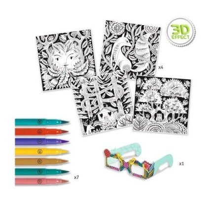 3D colouring - Fantasy Forest 2 3D colouring - Fantasy Forest 2