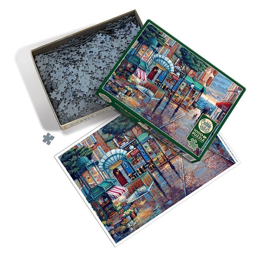 Cobble Hill puzzle - Rainy Day Stroll, 1000 pcs. 2 Cobble Hill puzzle - Rainy Day Stroll, 1000 pcs. 2