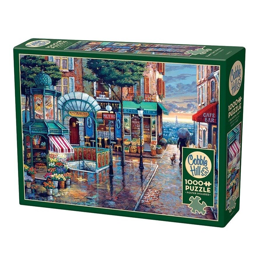 Cobble Hill puzzle - Rainy Day Stroll, 1000 pcs. Cobble Hill puzzle - Rainy Day Stroll, 1000 pcs.