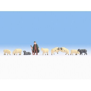 Shepherd and Sheep
