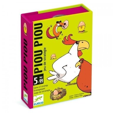 Djeco kortų žaidimas - Piou Piou