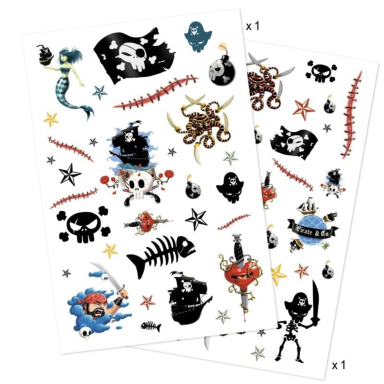 Djeco Tattoos - Pirates Djeco Tattoos - Pirates