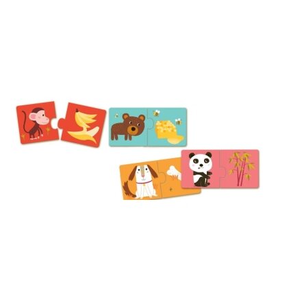 Djeco Duo puzzle - Dinner's Ready!, 24 pcs. 2 Djeco Duo puzzle - Dinner's Ready!, 24 pcs. 2