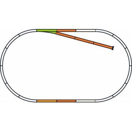 PIKO A-Track w. Roadbed Set B PIKO A-Track w. Roadbed Set B